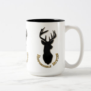 Responsible Hunter Deer Pattern Mug