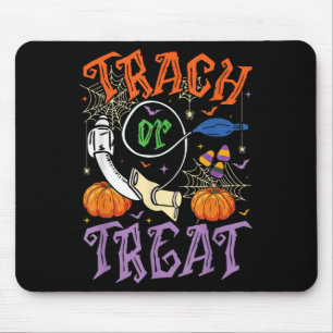 Resratory Therast Trach Or Treat Icu Rn Halloween Mouse Mat