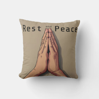 Rest and Peace Namaste Pillow