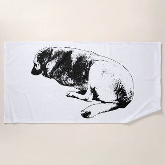 Rest Carries Anywhere Beach Towel
