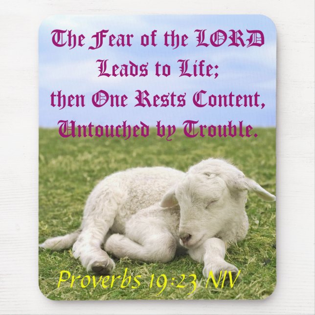 Rest Content. II Mouse Mat (Front)