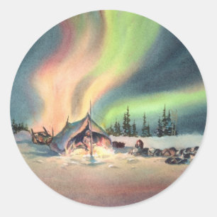 REST for the MUSHERS by SHARON SHARPE Classic Round Sticker