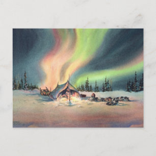 REST for the MUSHERS by SHARON SHARPE Postcard