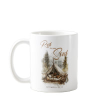 Rest For Your Soul Christian Boho Coffee Mug