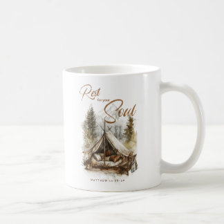 Rest For Your Soul Christian Boho Coffee Mug