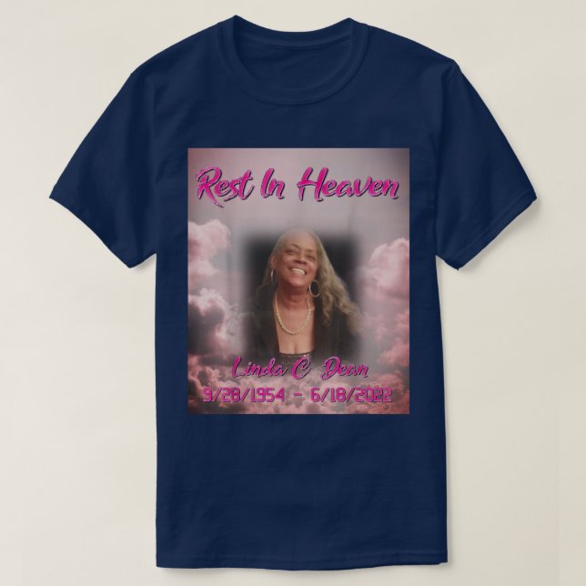 Rest In Heaven  T-Shirt (Design Front)