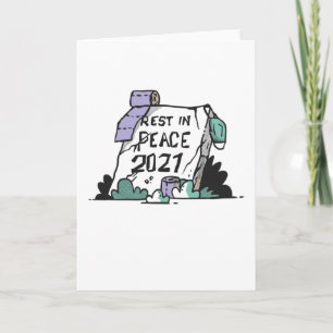 Rest in Peace 2021 Card