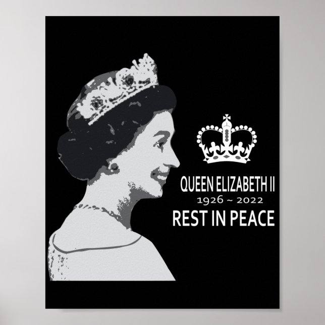 Rest In Peace Elizabeth Poster (Front)