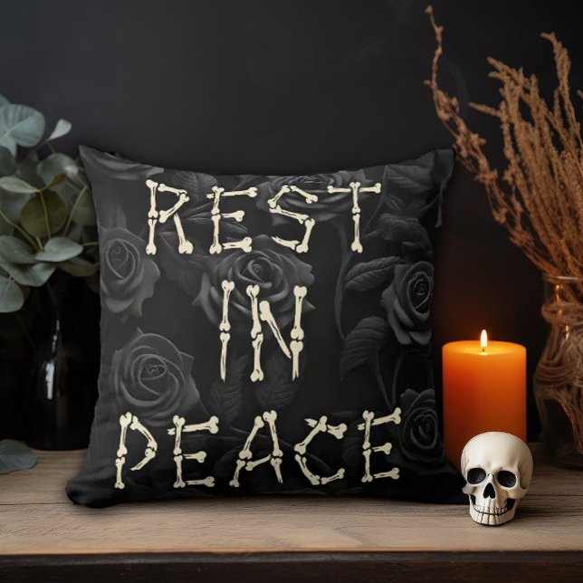 Rest in Peace Gothic  Cushion (Creator Uploaded)