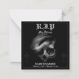 Rest in Peace my Friend Card