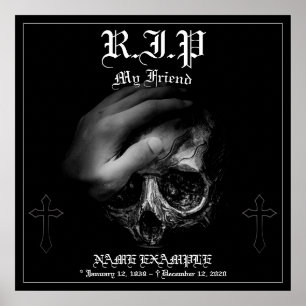 Rest in Peace my Friend Poster