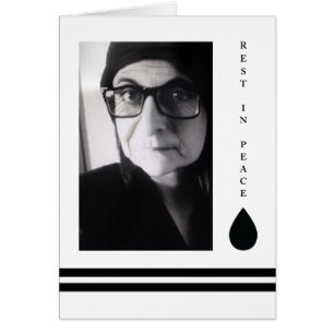 rest in peace tear drop