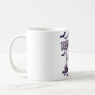 Rest In Pieces Skeleton Halloween Shirt Coffee Mug