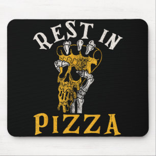 Rest In Pizza Funny Halloween Costume For Pizza Lo Mouse Mat