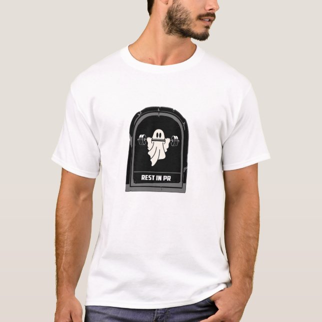 Rest In PR - Funny Gym T-Shirt (Front)