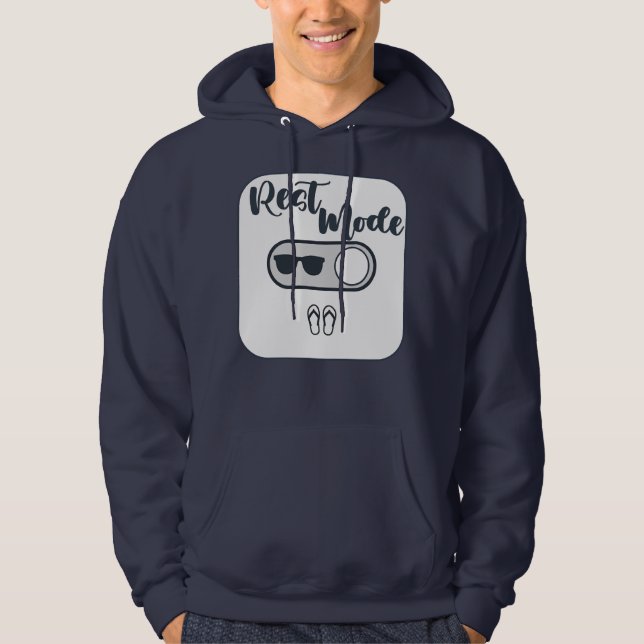 Rest Mode Activated Shirt – Relax Lifestyle Design (Front)