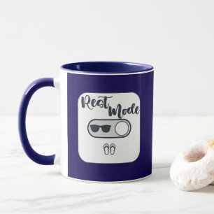 Rest Mode Activated Shirt – Relax Lifestyle Design Mug