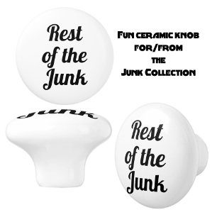Rest of the Junk Drawer Ceramic Knob