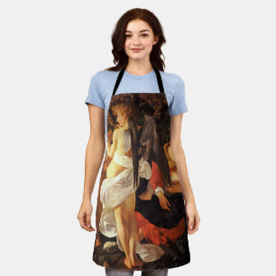 Rest on the Flight into Egypt (Caravaggio) Apron