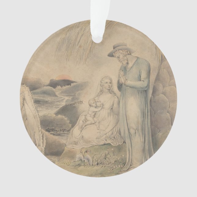 Rest on the Flight into Egypt Ornament (Front)