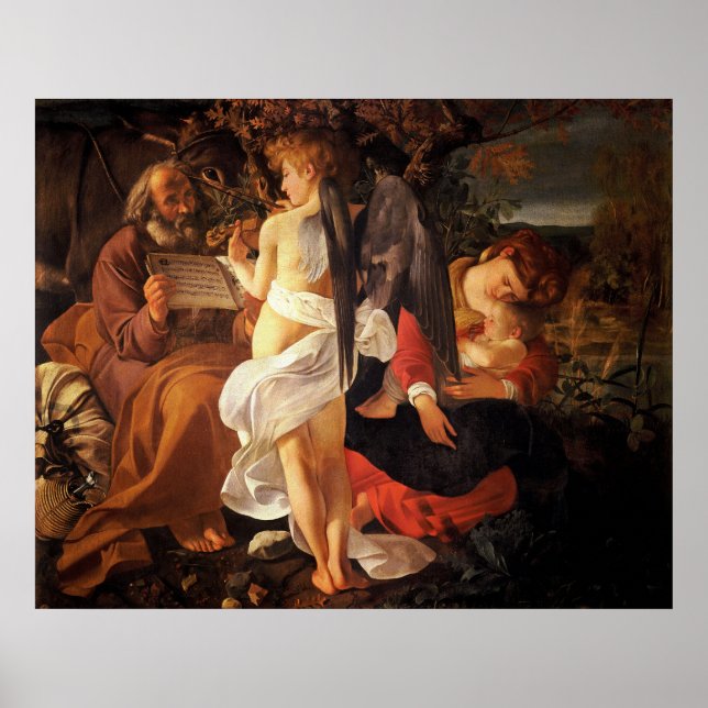Rest on the Flight into Egypt Poster (Front)