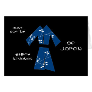 REST SOFTLY EMPTY KIMONOS OF JAPAN