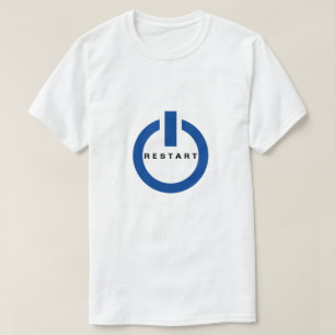 Restart Button T-Shirt