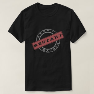 Restart T-Shirt - Custom Text