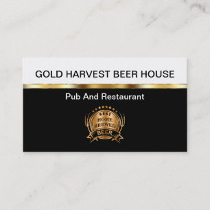 Restaurant And Pub Business Cards