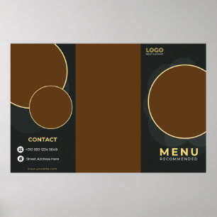 Restaurant Brochure Poster