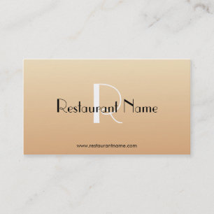 Restaurant - business cards