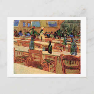 Restaurant Carrel in Arles, Van Gogh Fine Art Postcard