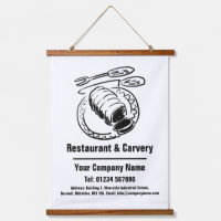 Restaurant & Carvery Cartoon Design
