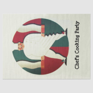 RESTAURANT CHEF'S COOKING PARTY Culinary Tissue P Tissue Paper