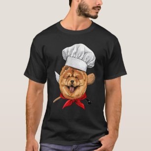 Restaurant Chow Chow Chef Cook Kitchen Cooking  Pe T-Shirt