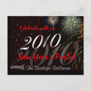 Restaurant - Club - New Year's Eve Party Invitation