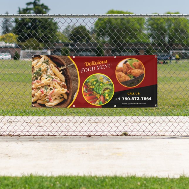 Restaurant Daily Special  Outdoor Custom Banner (Insitu)