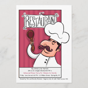Restaurant Dinner Invitation
