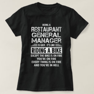 Restaurant General Manager T-Shirt