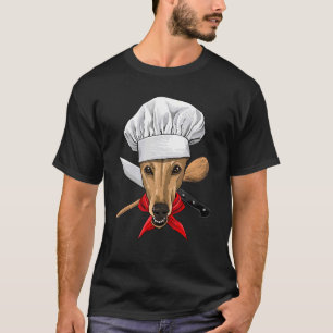 Restaurant Greyhound Chef Cook Cooking  Pet Dog T-Shirt
