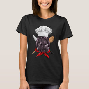 Restaurant Hippopotamus Chef Culinary Kitchen Cook T-Shirt