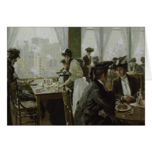 Restaurant in a Tall Building