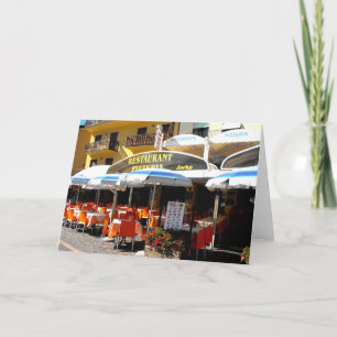 Restaurant in Limone Holiday Card