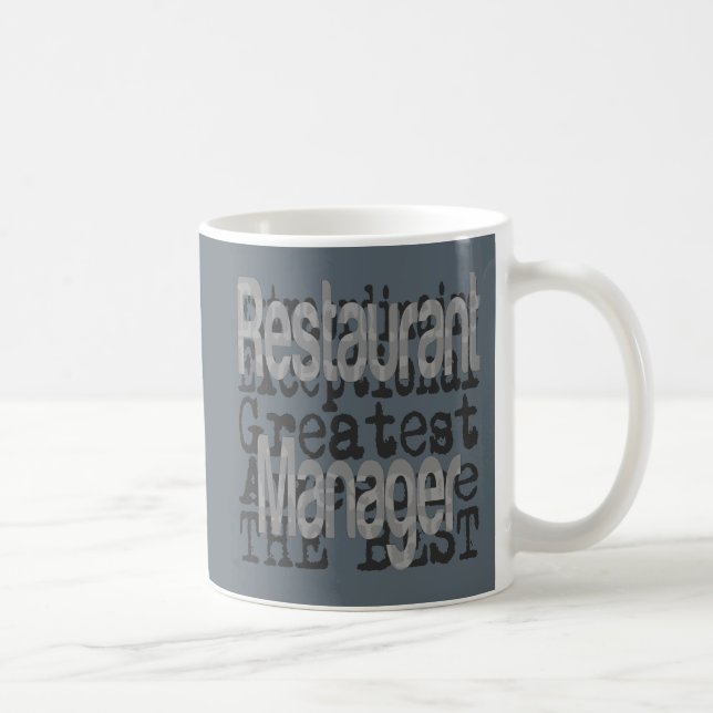 Restaurant Manager Extraordinaire Coffee Mug (Right)