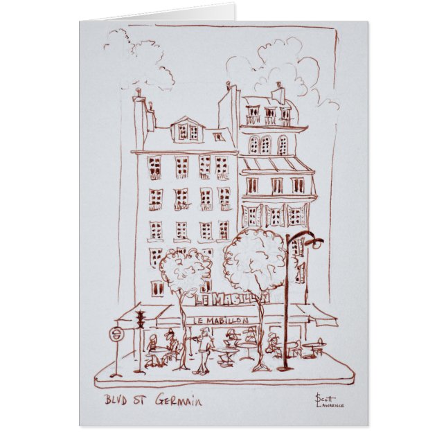 Restaurant on Boulevard | Saint-Germain, Paris (Front)