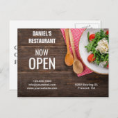 Restaurant Opening | Now Open | Direct Mail Postcard (Front/Back)