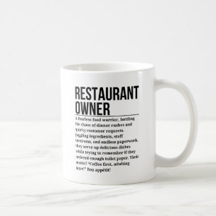 Restaurant Owner Coffee Mug