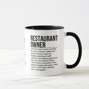 Restaurant Owner Mug