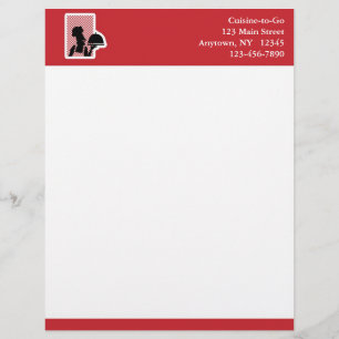 Restaurant Personalized Letterhead