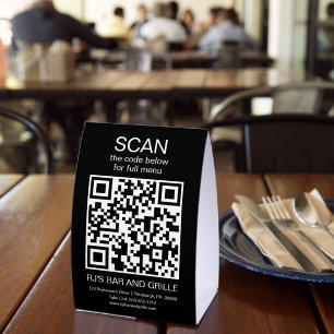 Restaurant QR Code for Menu   Daily Specials
